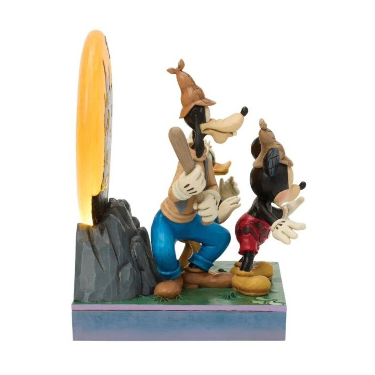 DISNEY TRADITIONS BY JIM SHORE MICKEY & FRIENDS LONESOME GHOSTS LED