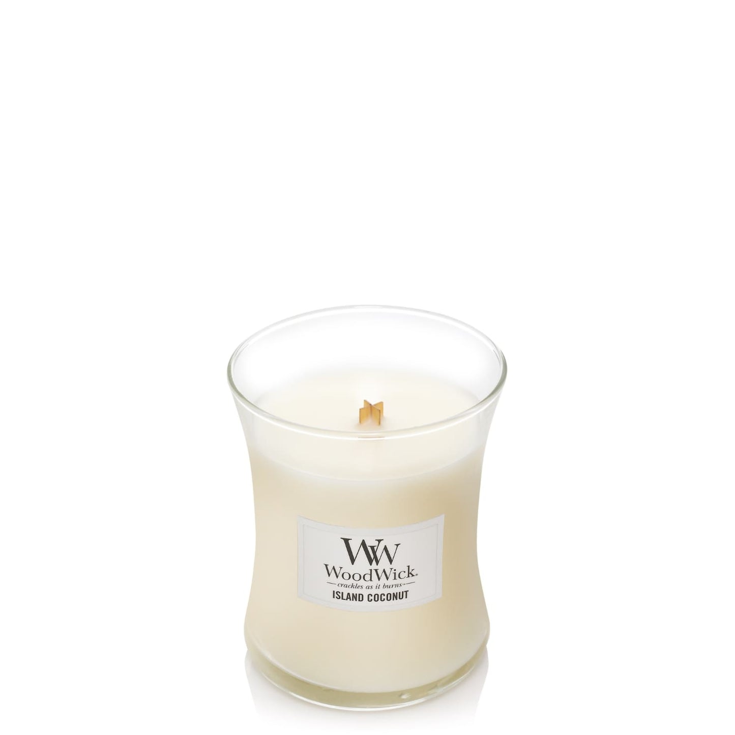 Woodwick Candle Island Coconut Medium