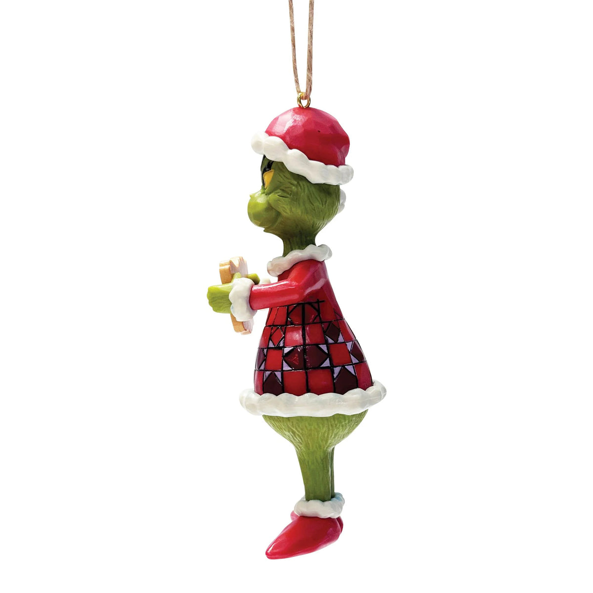 The Grinch By Jim Shore Grinch Where's My Gift? Hanging Ornament