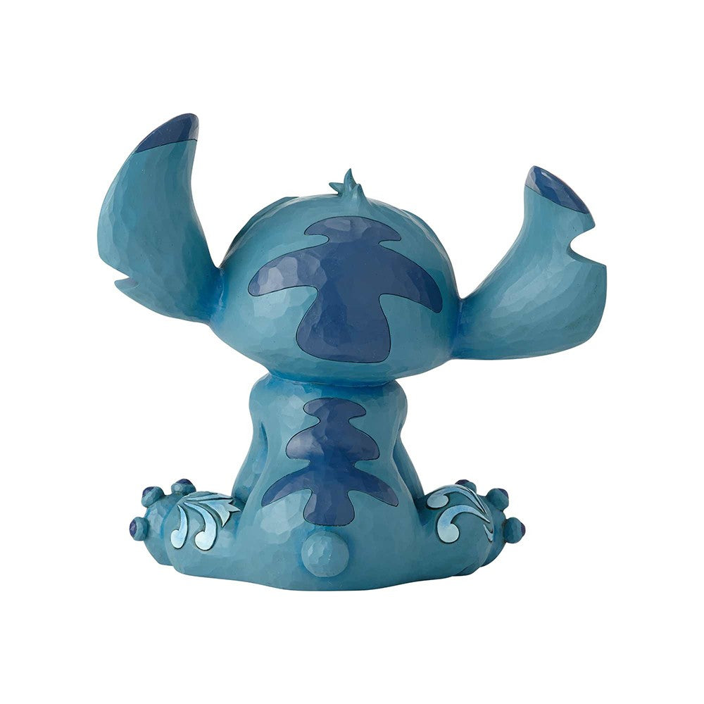 DISNEY TRADITIONS BY JIM SHORE LARGE STITCH STATUE 36CM