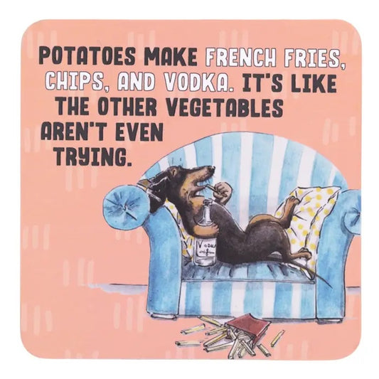 Olive & Co. Potatoes Coaster