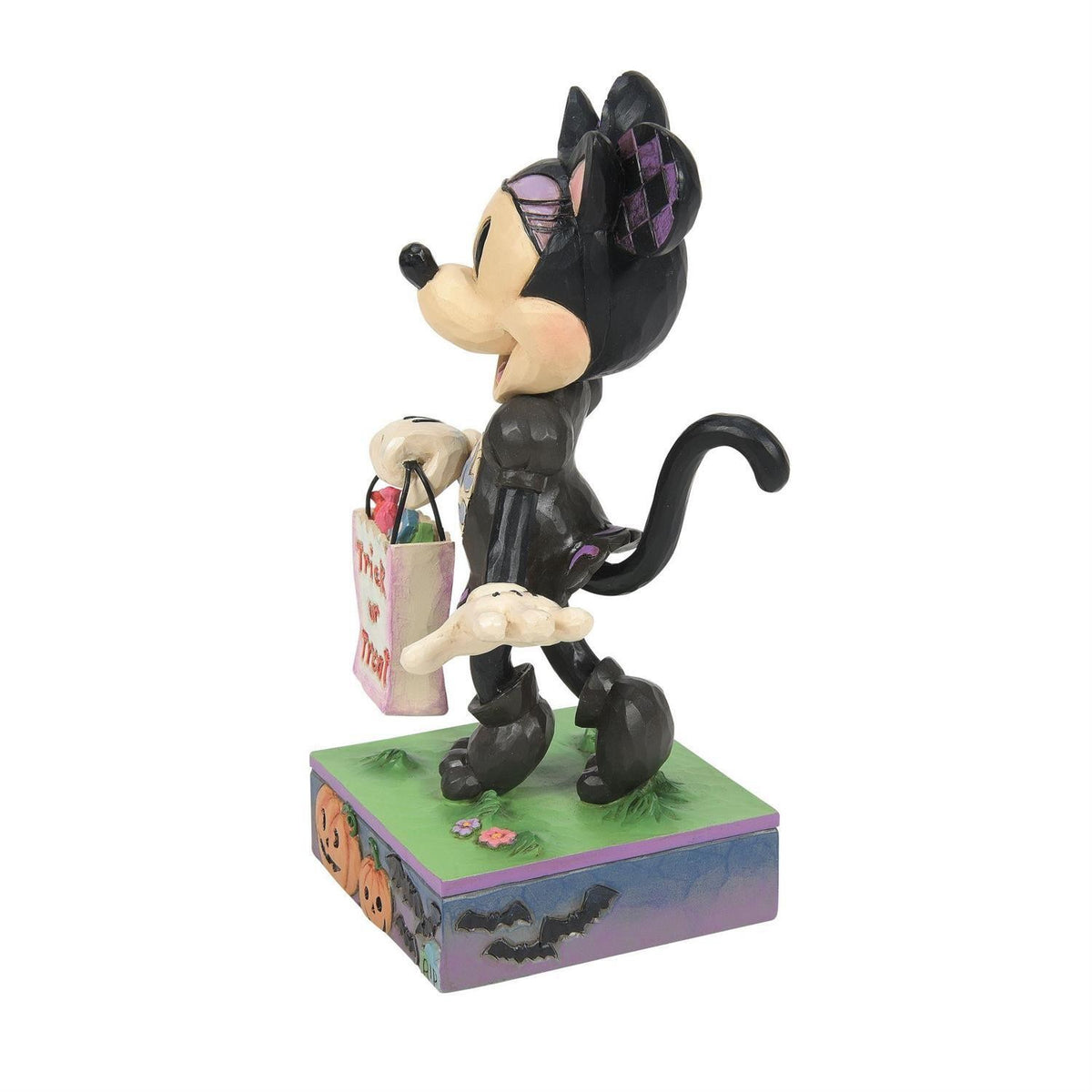 DISNEY TRADITIONS BY JIM SHORE HALLOWEEN MINNIE BLACK CAT COSTUME