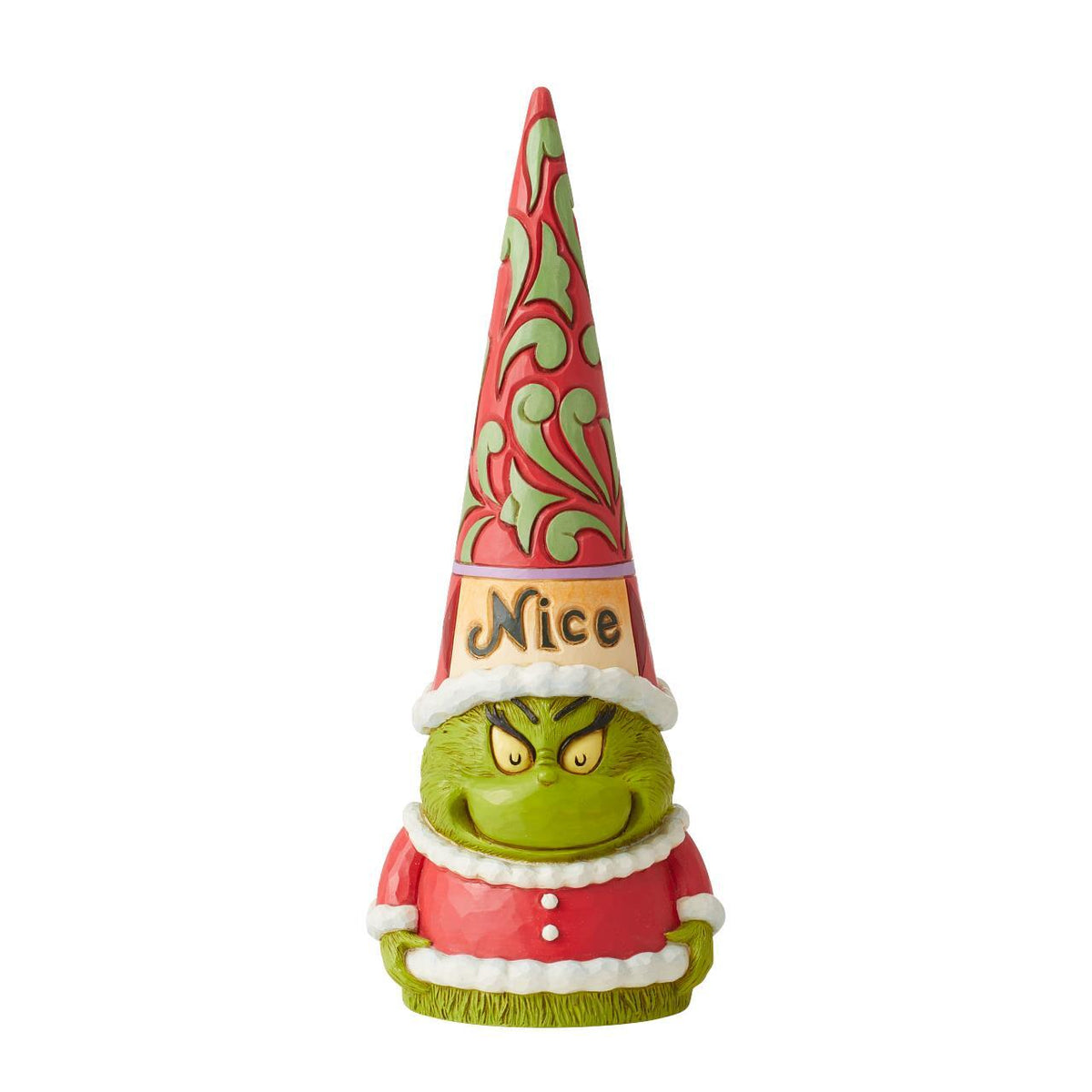 THE GRINCH BY JIM SHORE GNOME NAUGHTY & NICE GRINCH 19CM