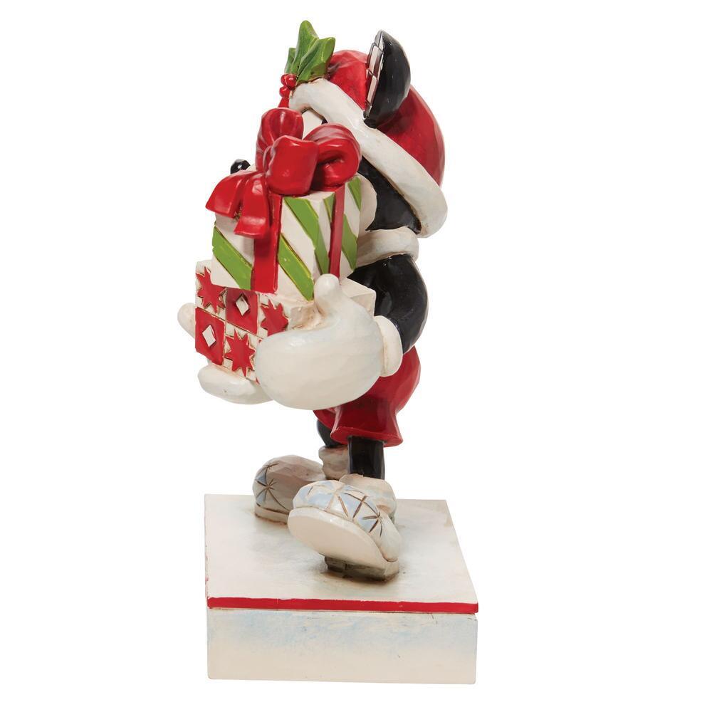 DISNEY TRADITIONS BY JIM SHORE MICKEY STACKED PRESENTS 11CM