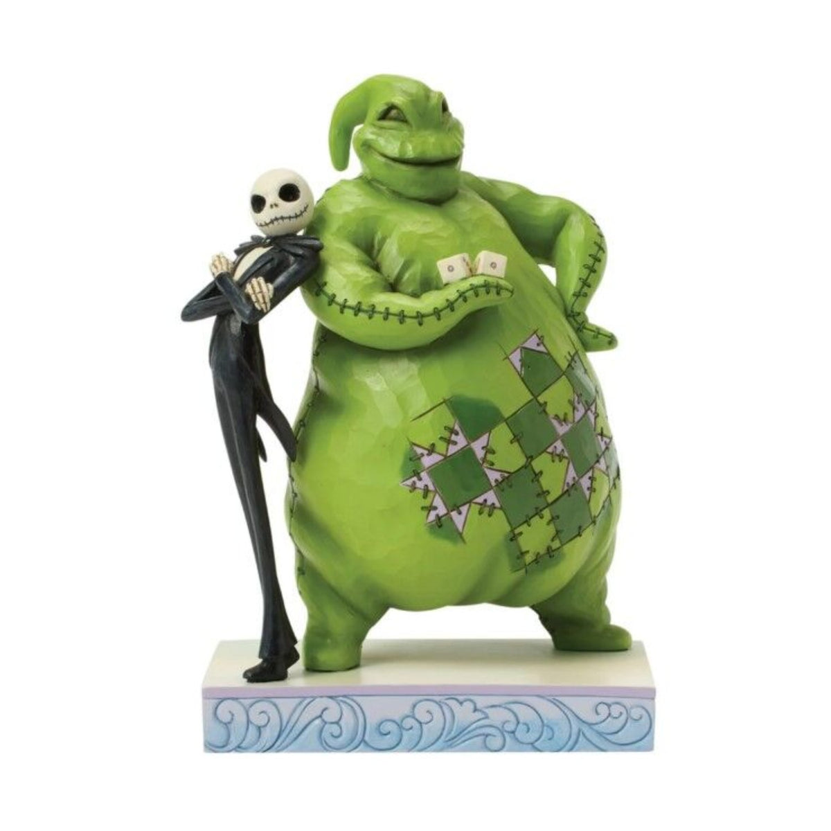 Disney Traditions By Jim Shore Jack And Oogie Back To Back 22cm
