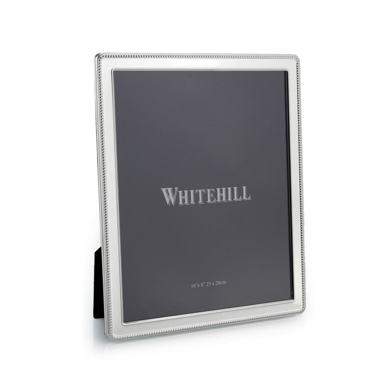 Whitehill Photo Frame Narrow Bead Border 20x25cm