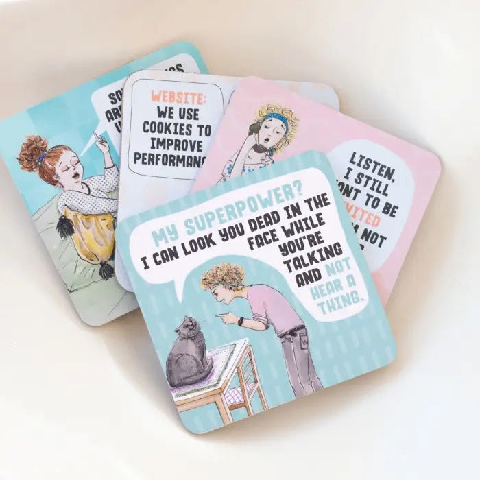 Olive & Co. Superpower Coaster