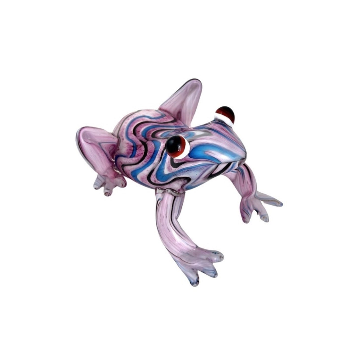 ZIBO ART GLASS FROG DART