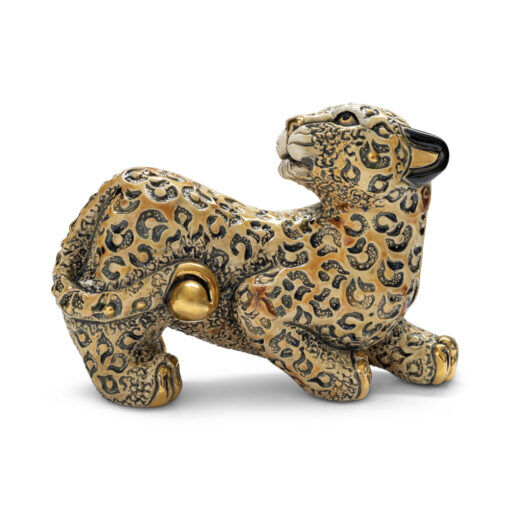 RINCONADA DE ROSA LEOPARD ORANGE & BLACK