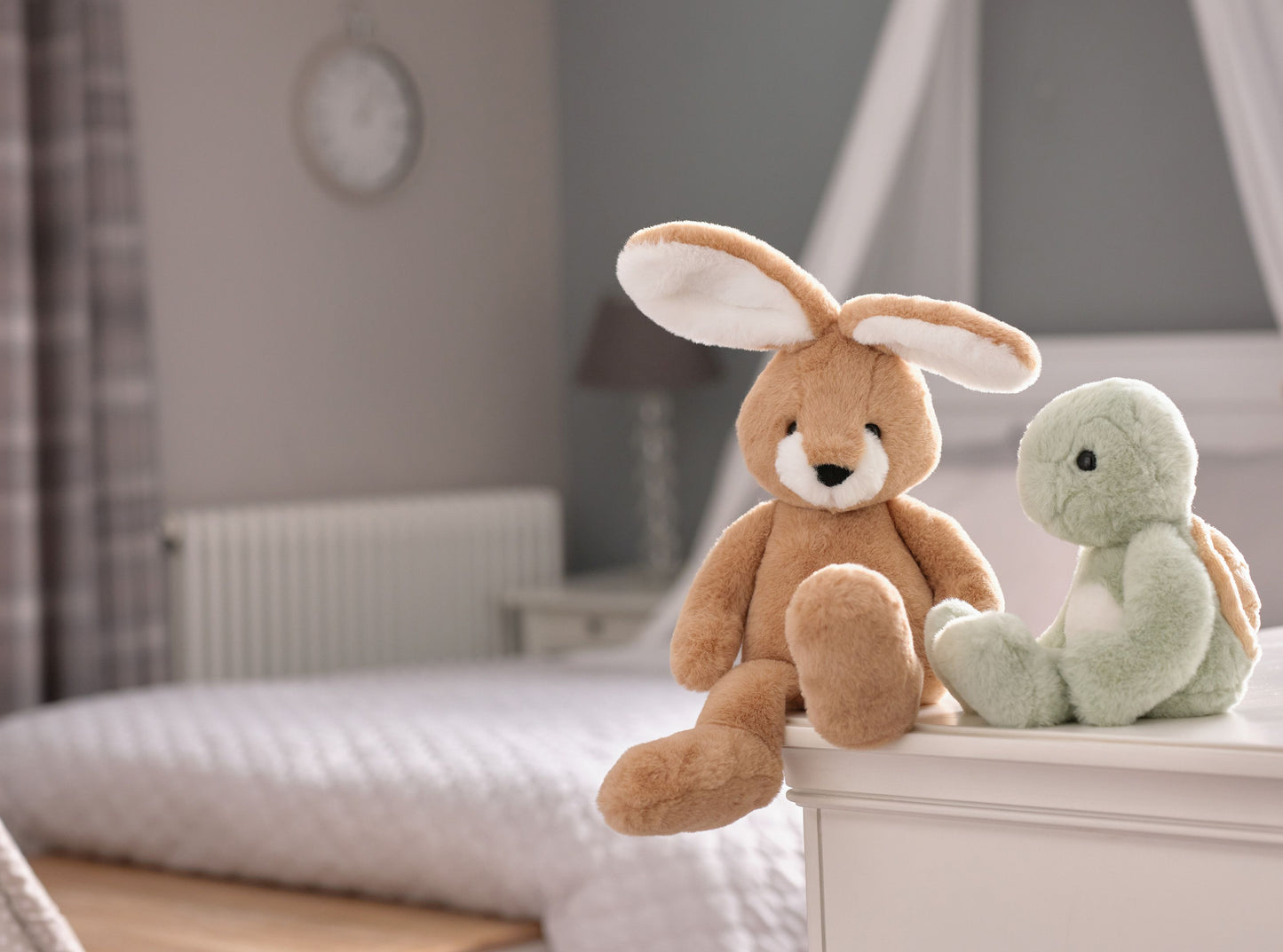 BEAR & ME BY CHARLIE BEARS HARRY HARE OATMEAL BROWN