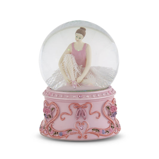 Snow Globe With Ballerina Miniature