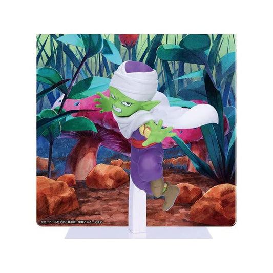 DRAGON BALL DAIMA PICCOLO FIGURE WITH PANEL