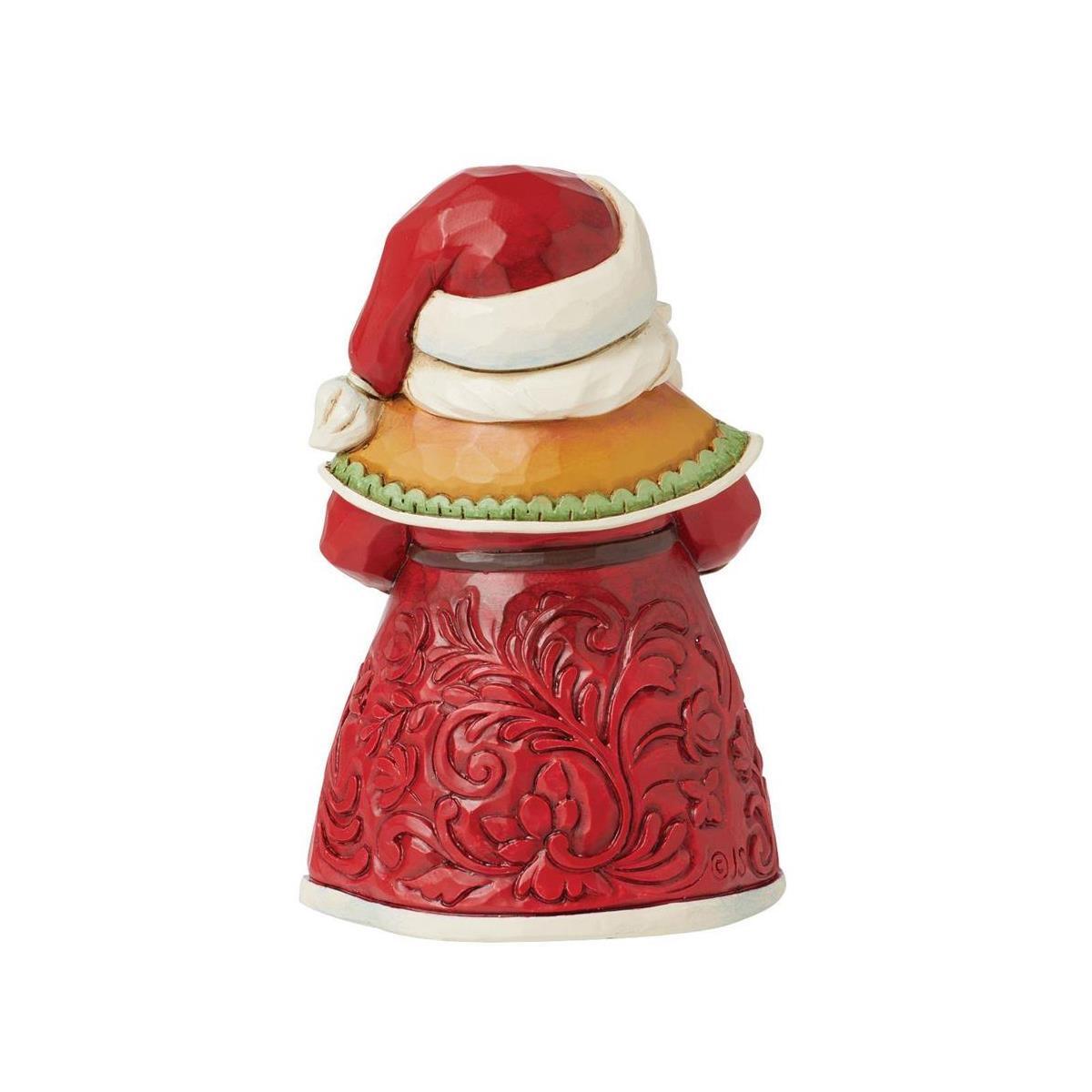 Heartwood Creek By Jim Shore Mini Santa With Cardinal Figurine