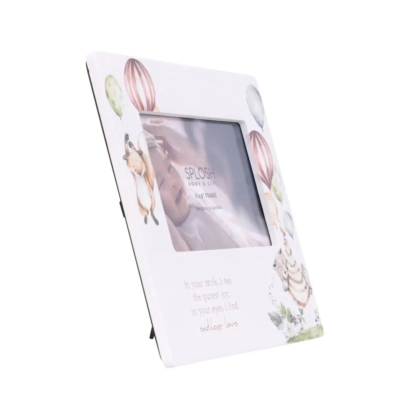 Tiny Wonders Photo Frame 4x6 Ceramic “In Your Smile”