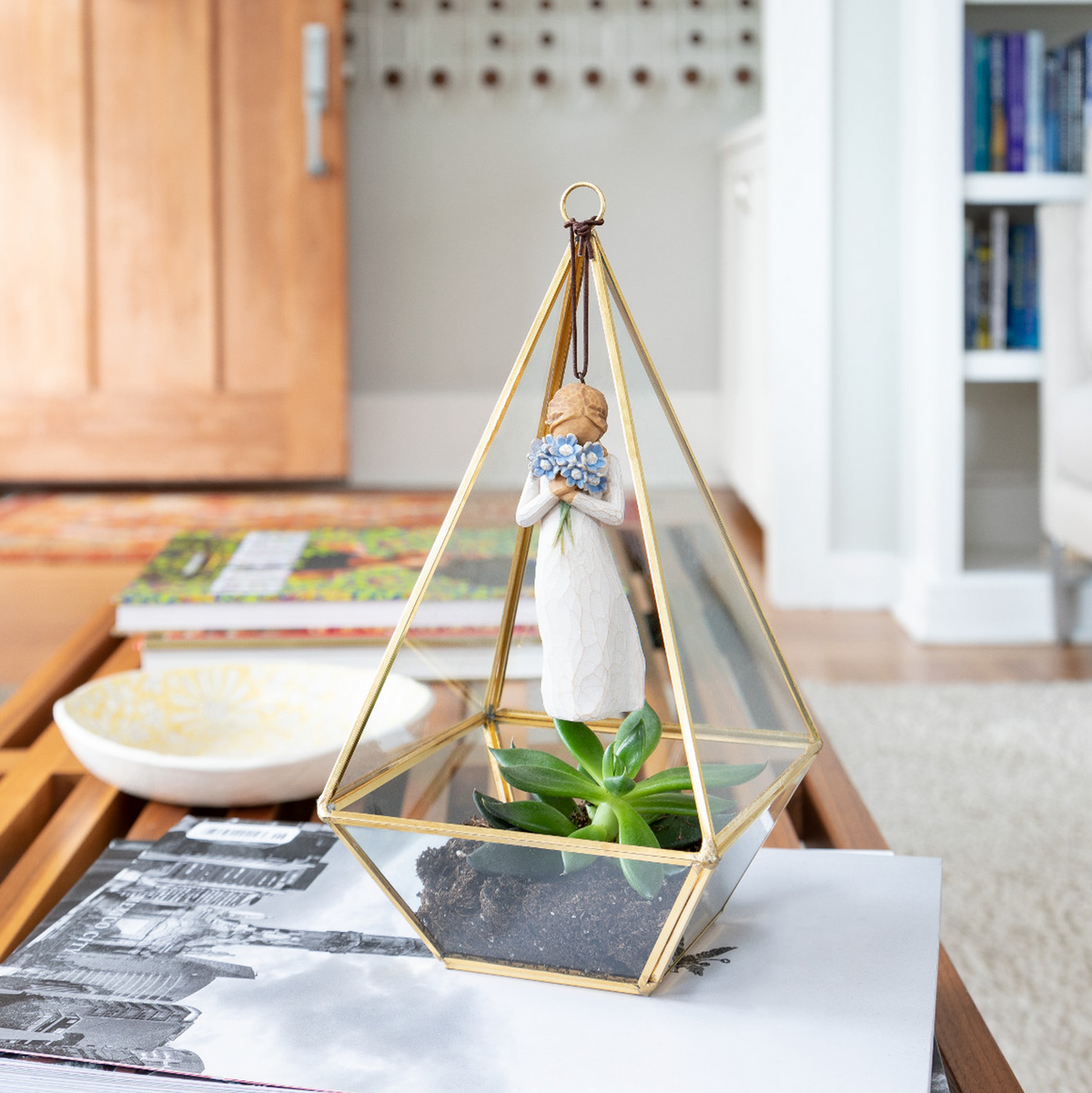 WILLOW TREE - FORGET-ME-NOT HANGING ORNAMENT
