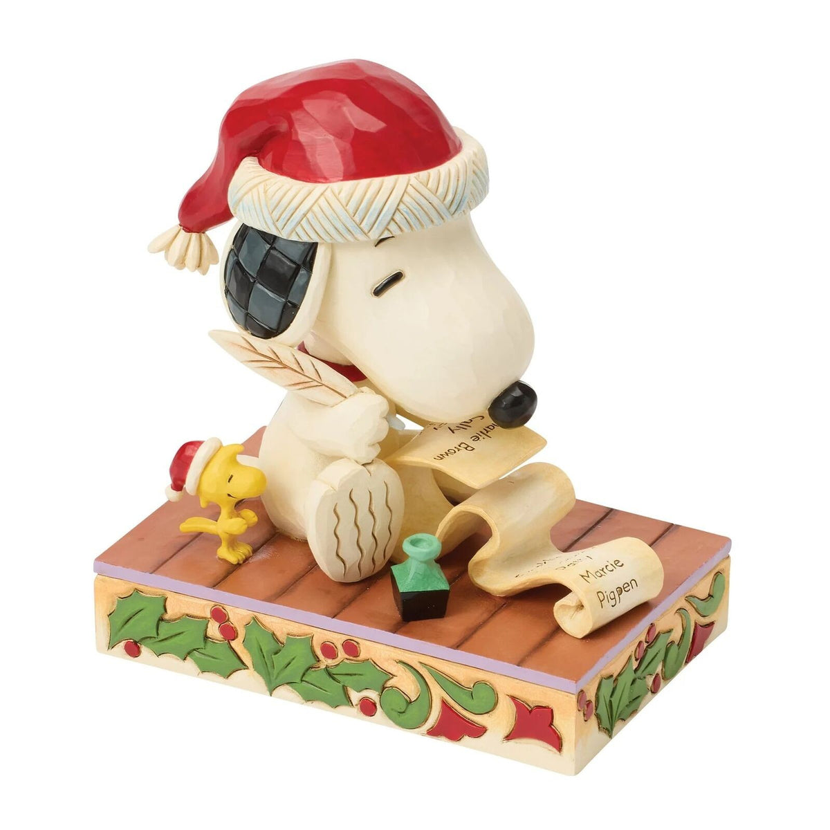 Peanuts By Jim Shore Snoopy Christmas List