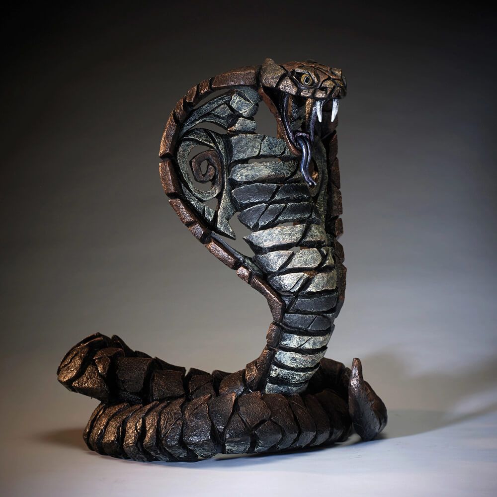 Edge Sculpture Cobra Figure