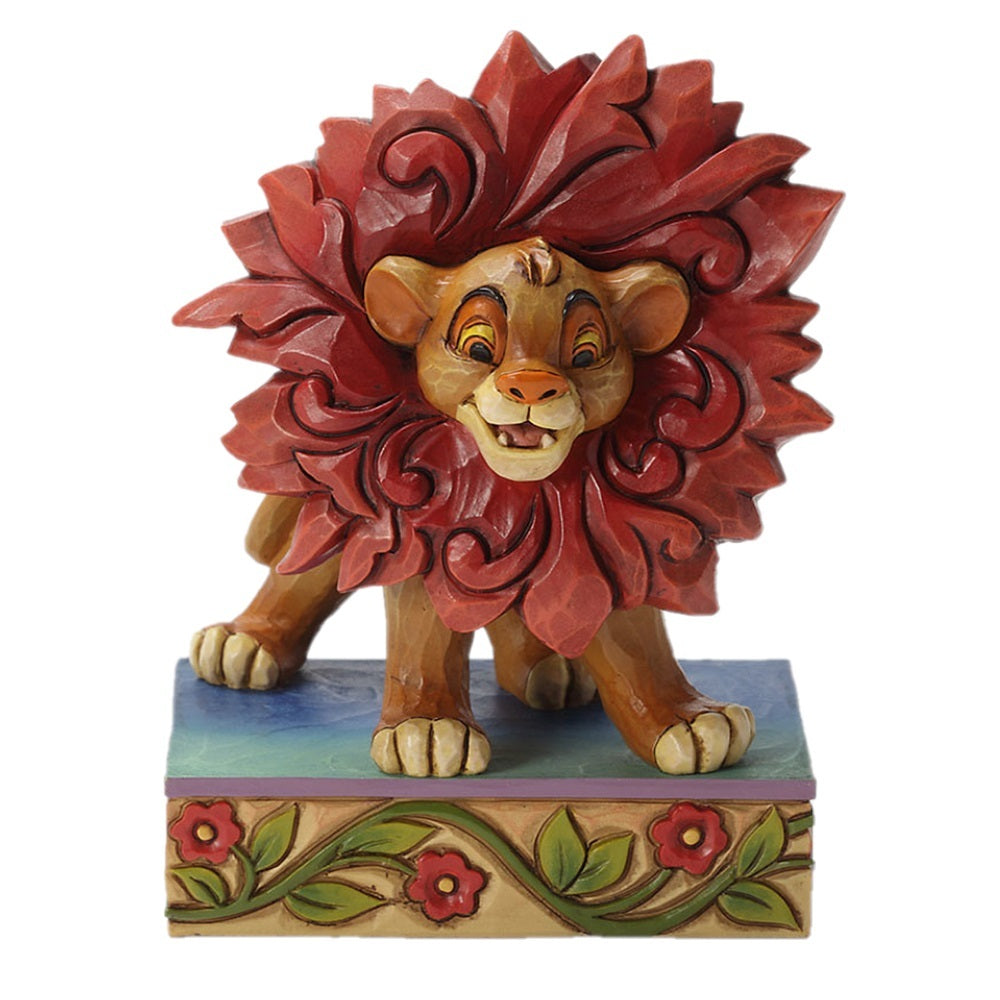 DISNEY TRADITIONS BY JIM SHORE SIMBA PERSONALITY POSE