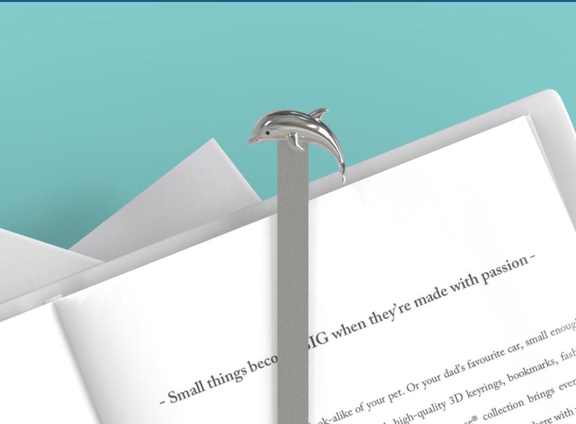 METALMORPHOSE BOOKMARK DOLPHIN