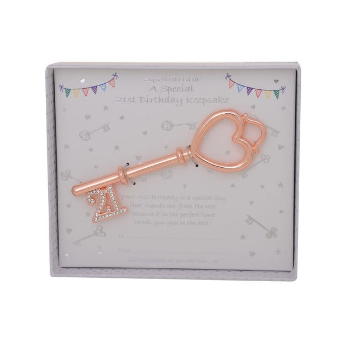 Equilibrium Keepsake Key 21st Birthday