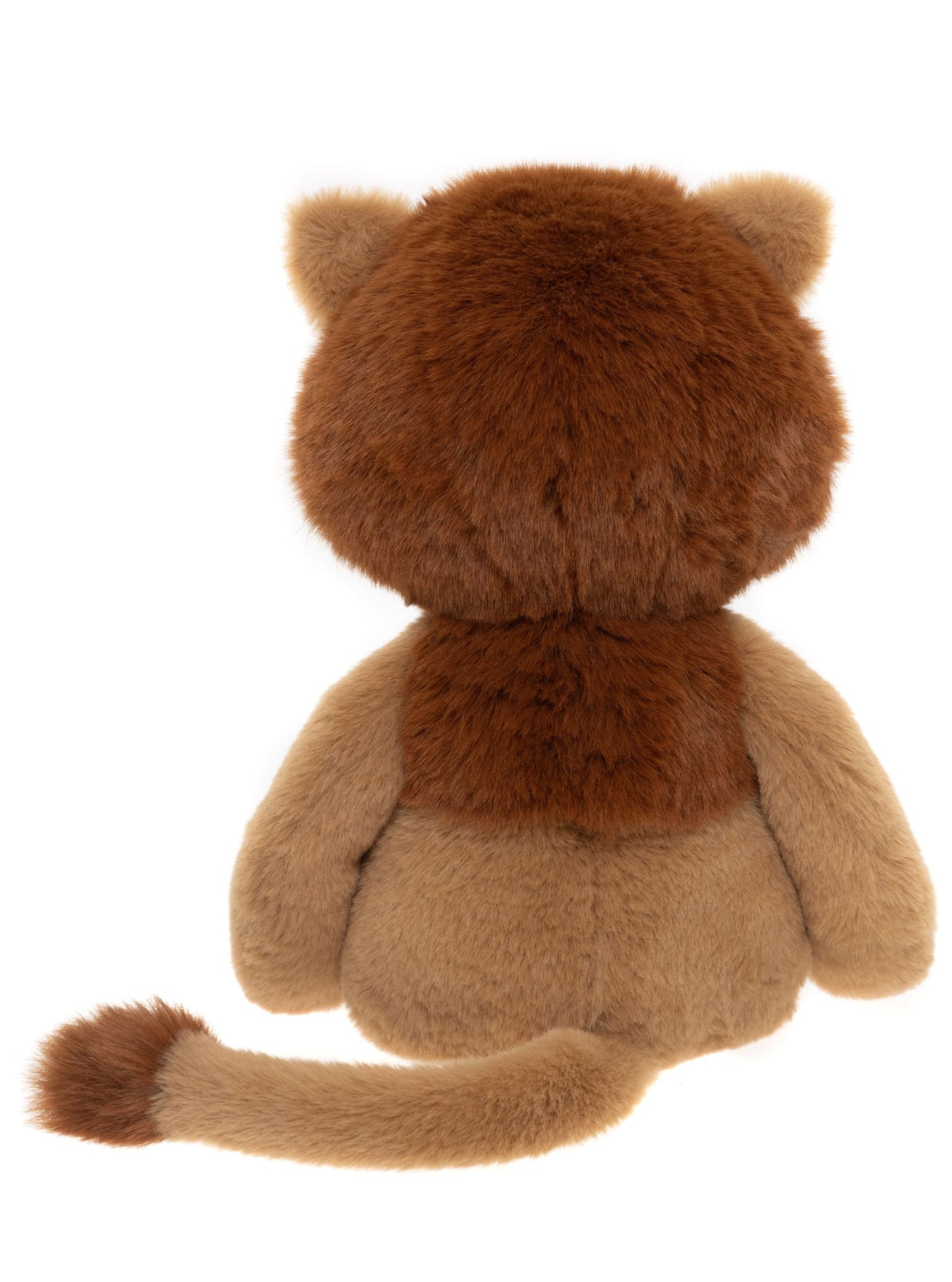 BEAR & ME BY CHARLIE BEARS LEO LION OATMEAL BROWN