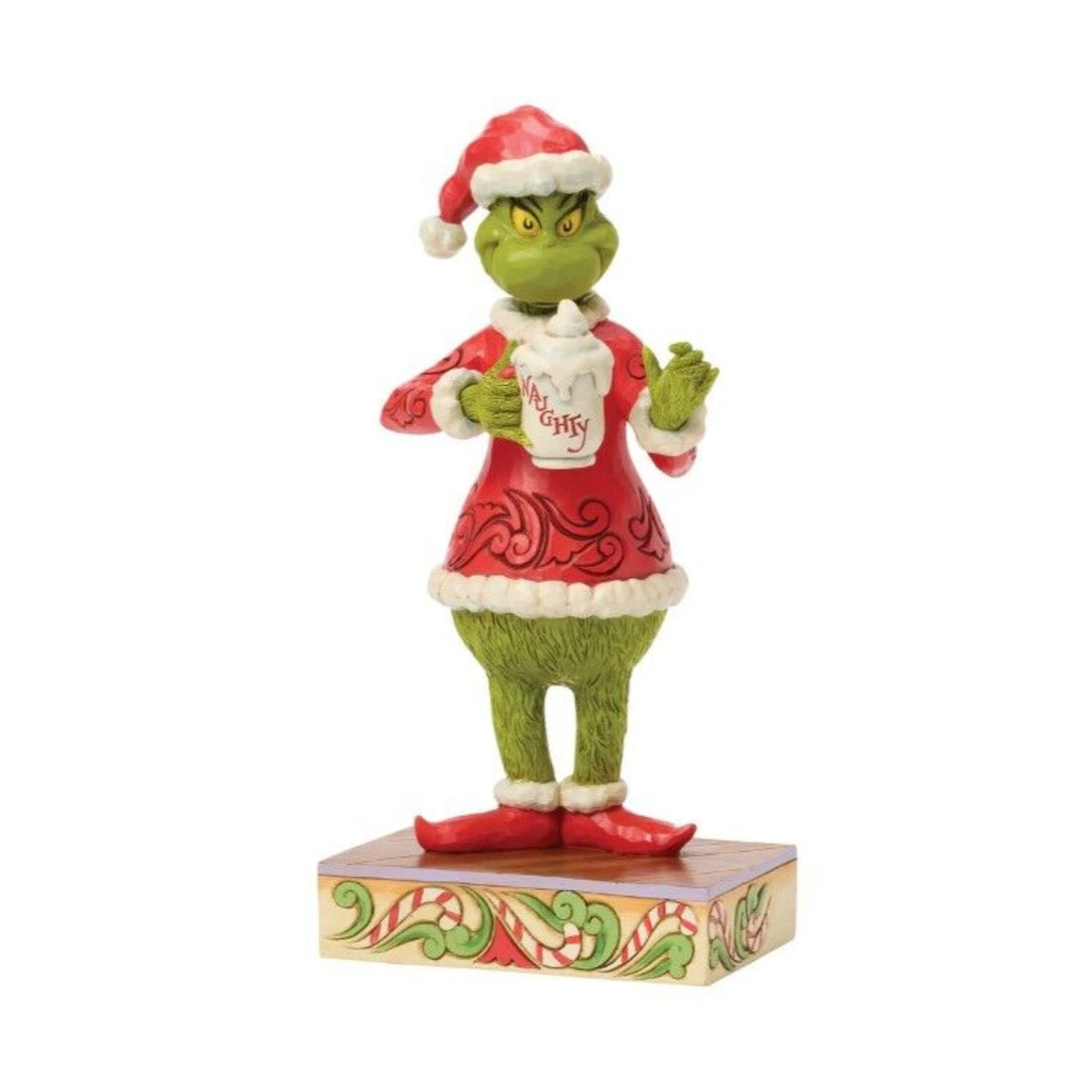 The Grinch By Jim Shore Grinch With Hot Chocolate Mug