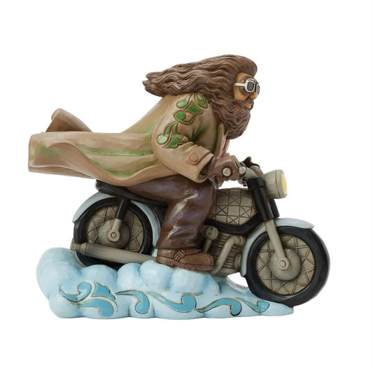 HARRY POTTER BY JIM SHORE HAGRID ON BIKE FIGURINE