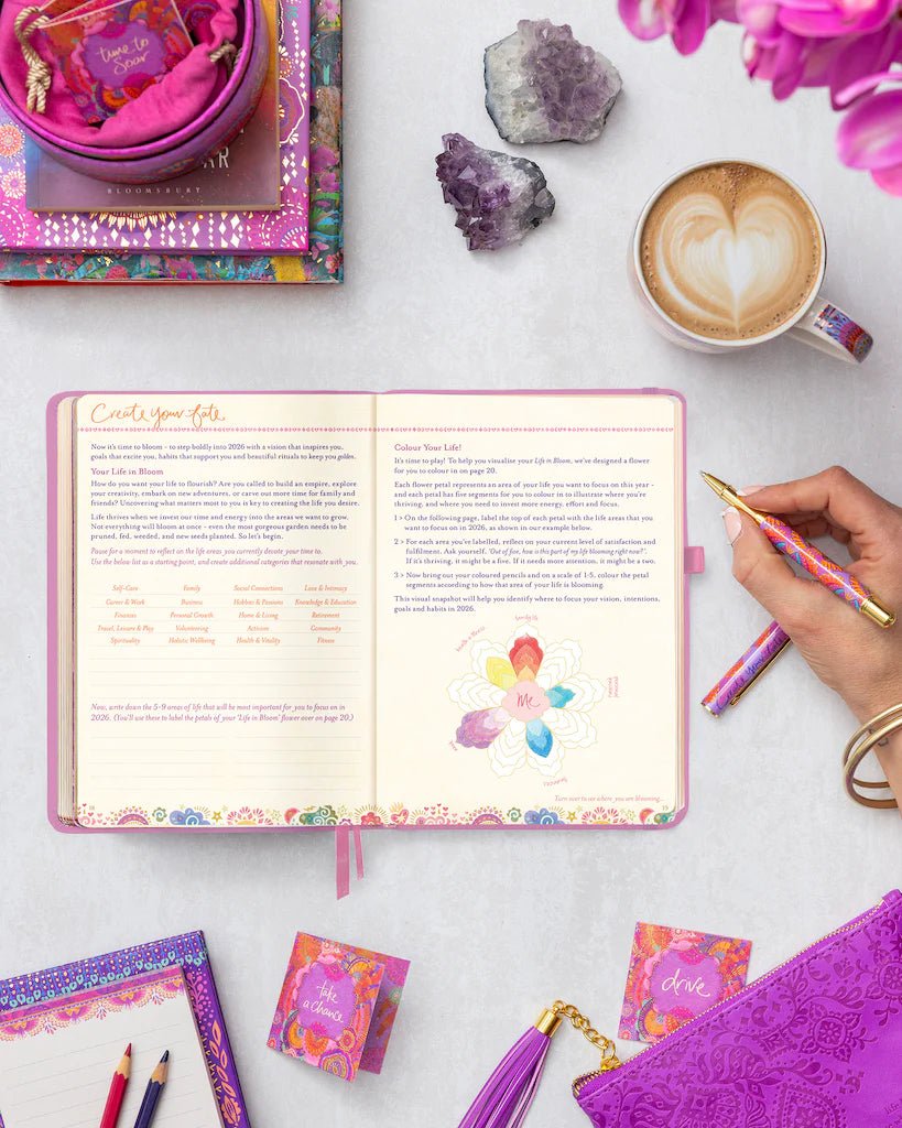 Intrinsic 2026 Diary The year for abundance - Moonlit Mauve