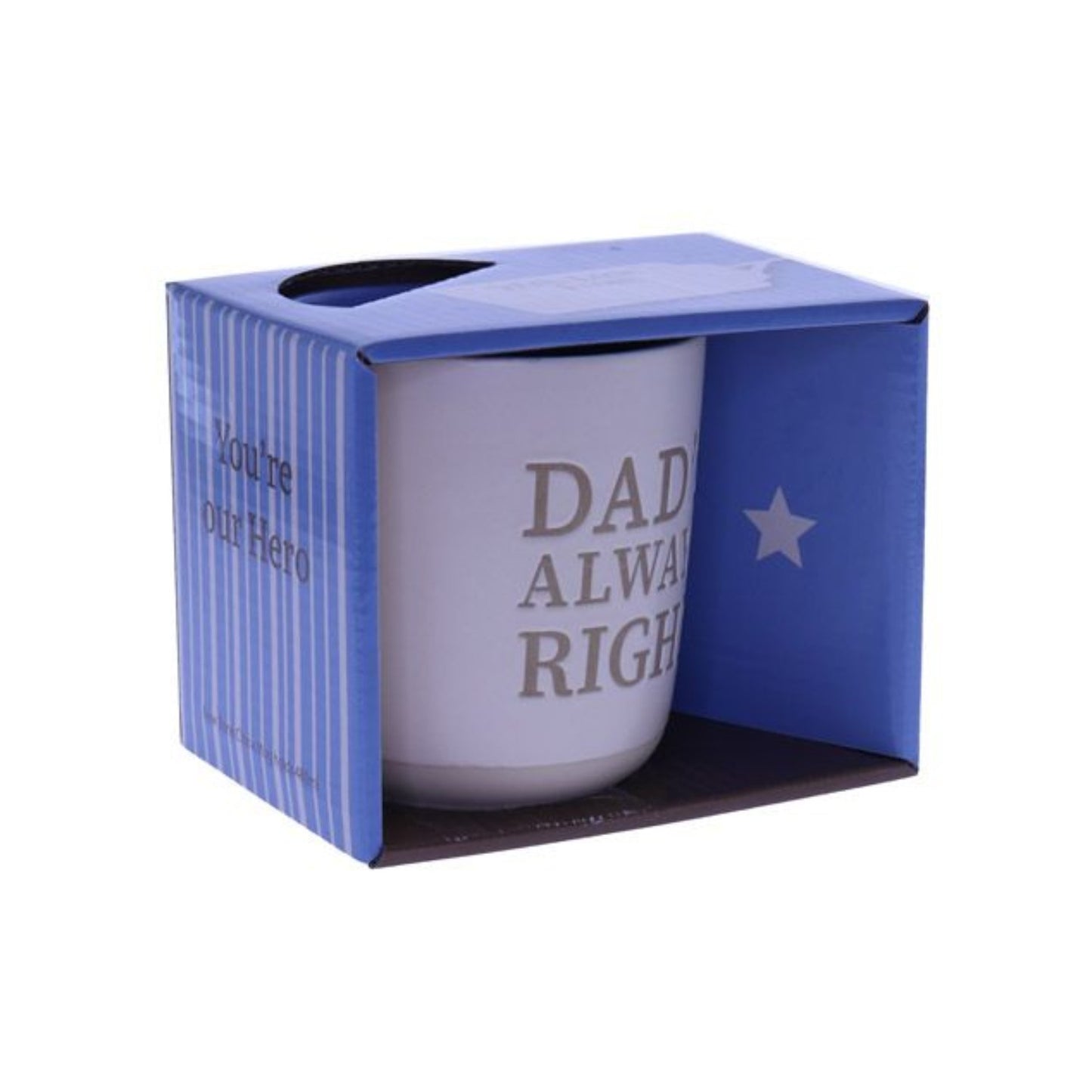 Mug Ceramic Dad's Always Right