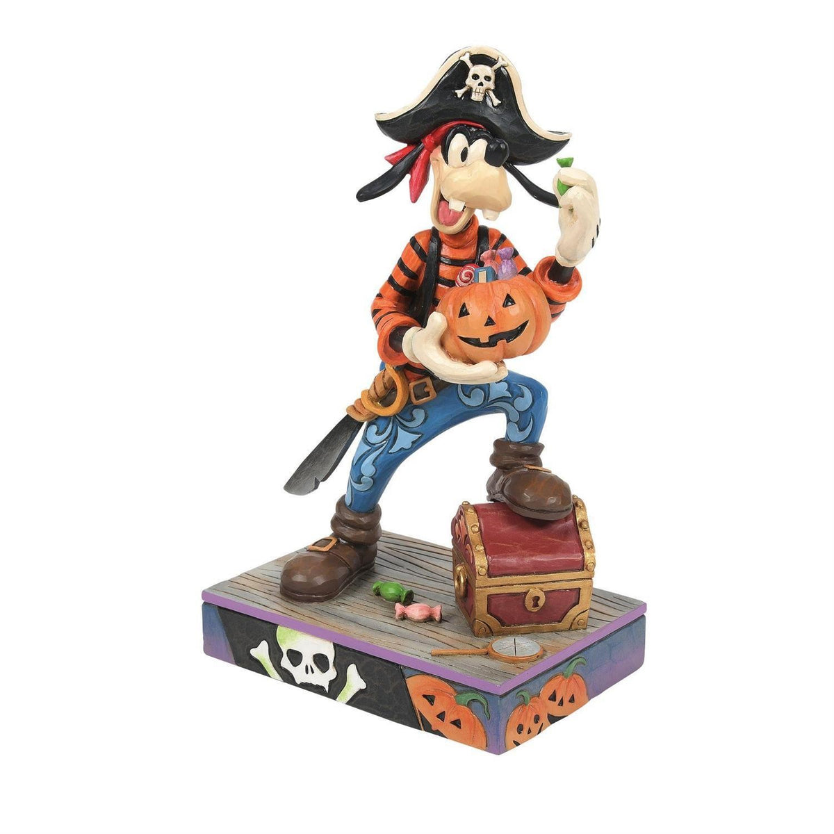 DISNEY TRADITIONS BY JIM SHORE HALLOWEEN PIRATE GOOFY