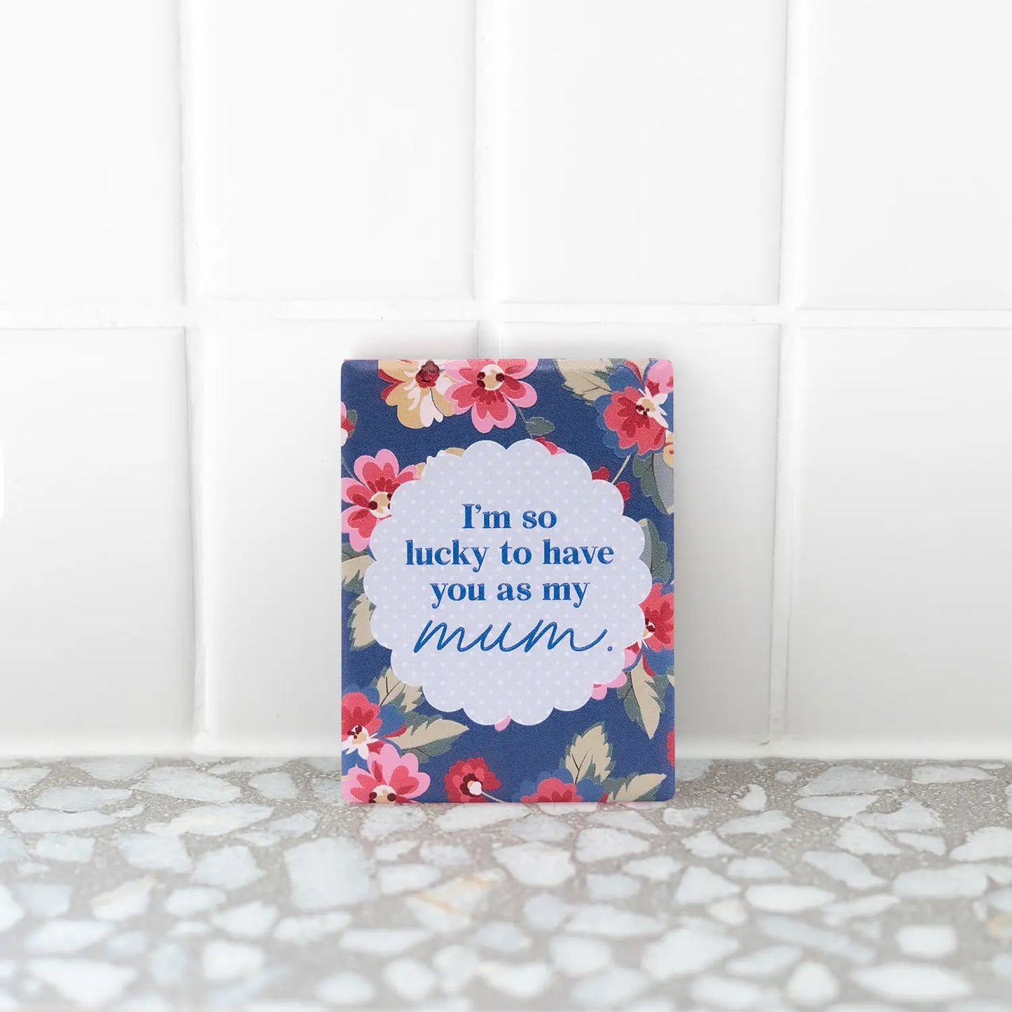 Mother's Day Ceramic Magnet Lucky