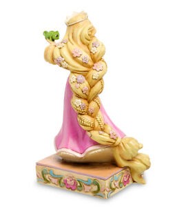 DISNEY TRADITIONS BY JIM SHORE TANGLED RAPUNZEL AND PASCAL 18CM