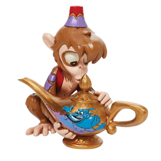 DISNEY TRADITIONS BY JIM SHORE ABU WITH GENIE LAMP