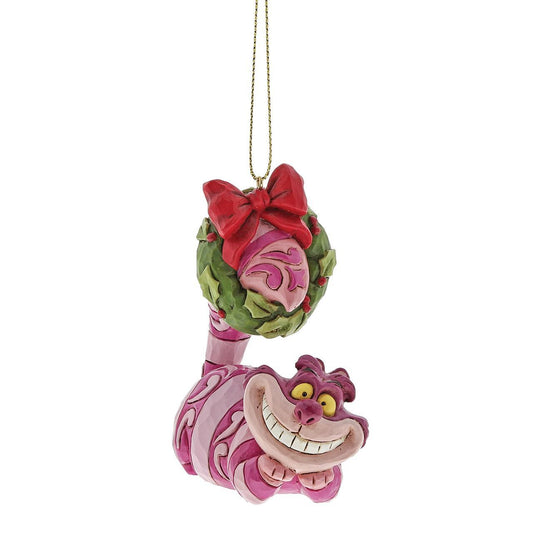 DISNEY TRADITIONS BY JIM SHORE HANGING ORNAMENT CHESHIRE CAT