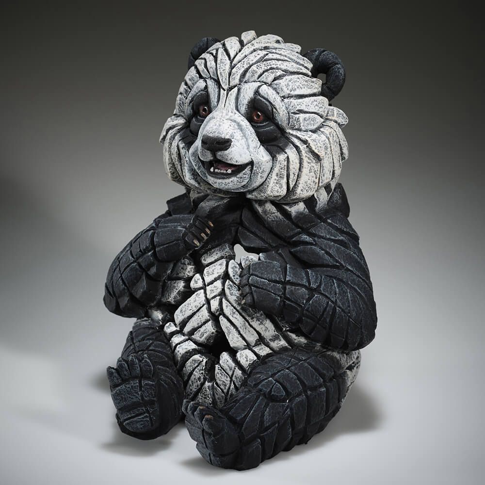 EDGE SCULPTURE PANDA CUB FIGURE
