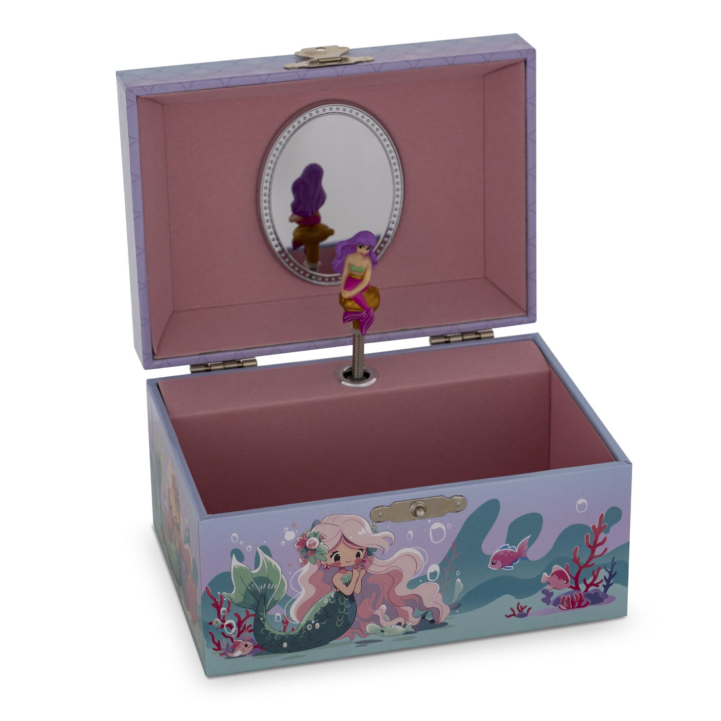 CHILDRENS MUSICAL JEWELLERY BOX ADELLA MERMAID