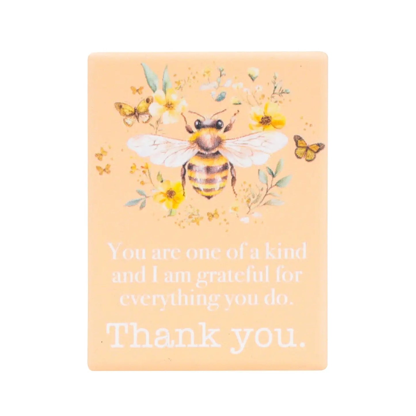 Ceramic Verse Magnet Cottage Grove Thank You
