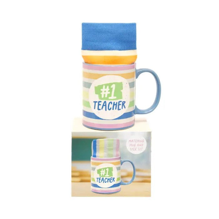 Teacher Mug & Sock Set #1 Teacher