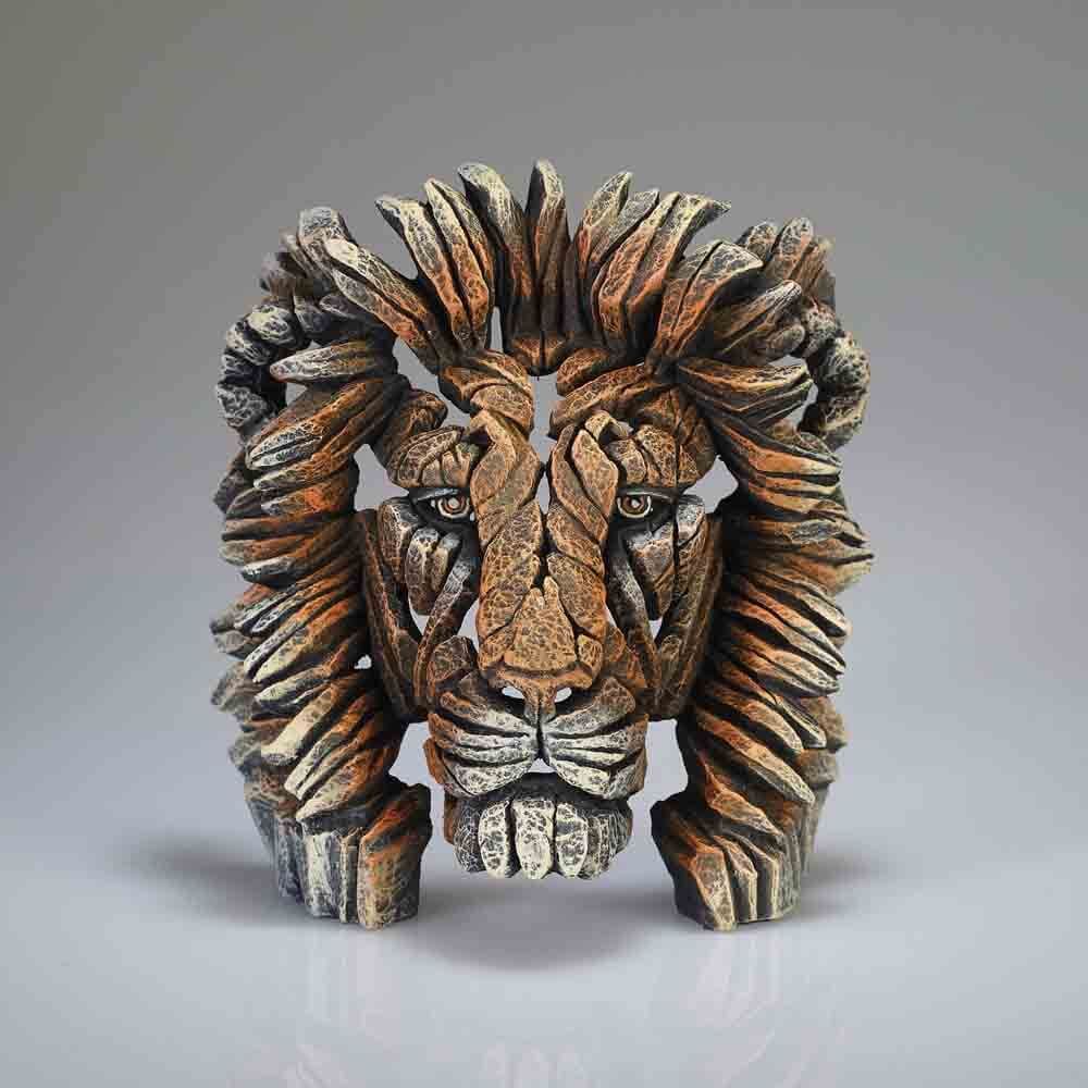 Edge Sculpture Lion Bust Miniature Figure
