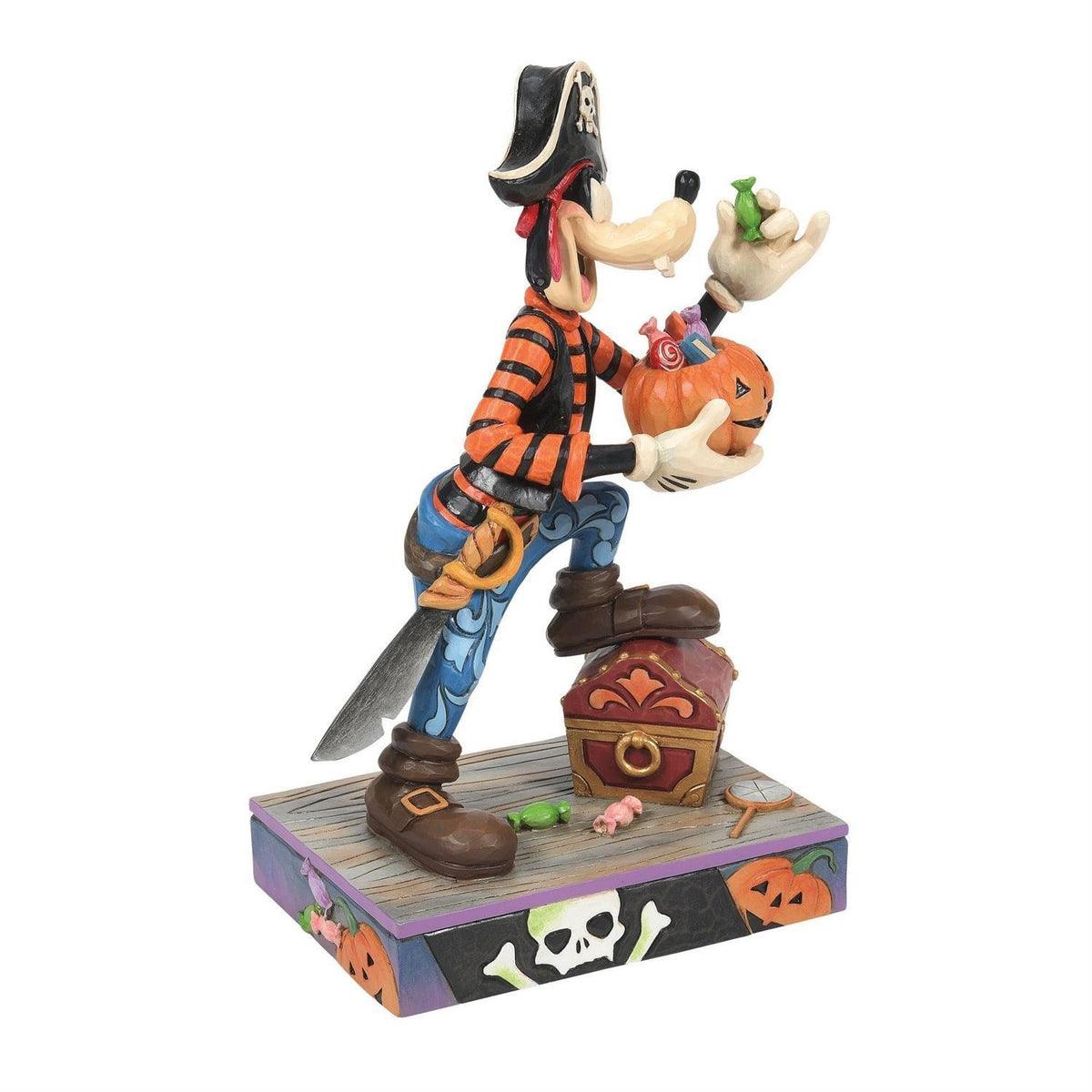 DISNEY TRADITIONS BY JIM SHORE HALLOWEEN PIRATE GOOFY