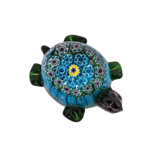 ZIBO ART GLASS MINIATURE TURTLE