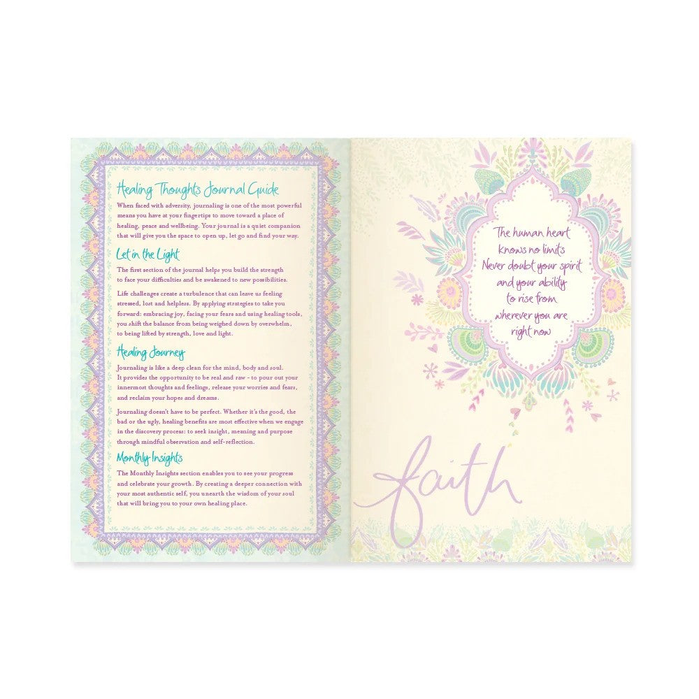 Intrinsic Healing Thoughts A5 Guided Journal