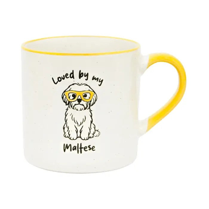 Dog Mug Loved By My Maltese