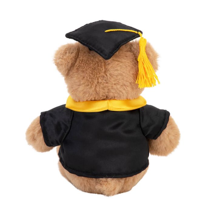 WITH HEART GRADUATION BEAR WITH SCROLL MEDIUM 20CM