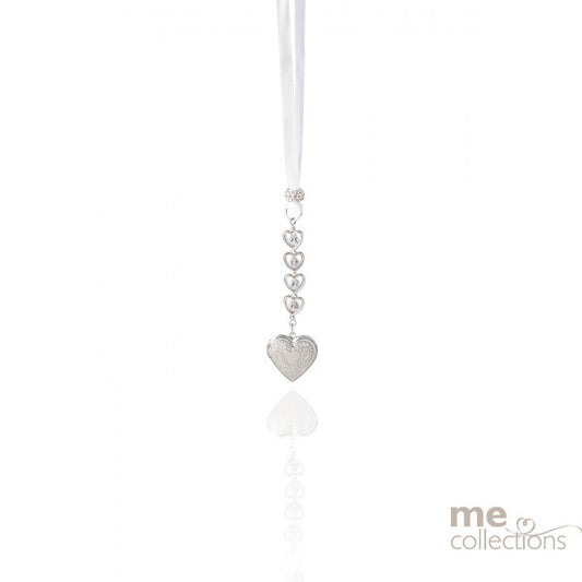 Wedding Charm Locket With Chain Of Hearts