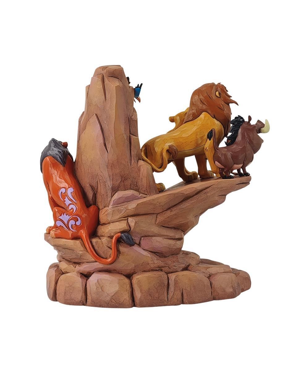 DISNEY TRADITIONS BY JIM SHORE CARVED IN STONE THE LION KING PRIDE ROCK