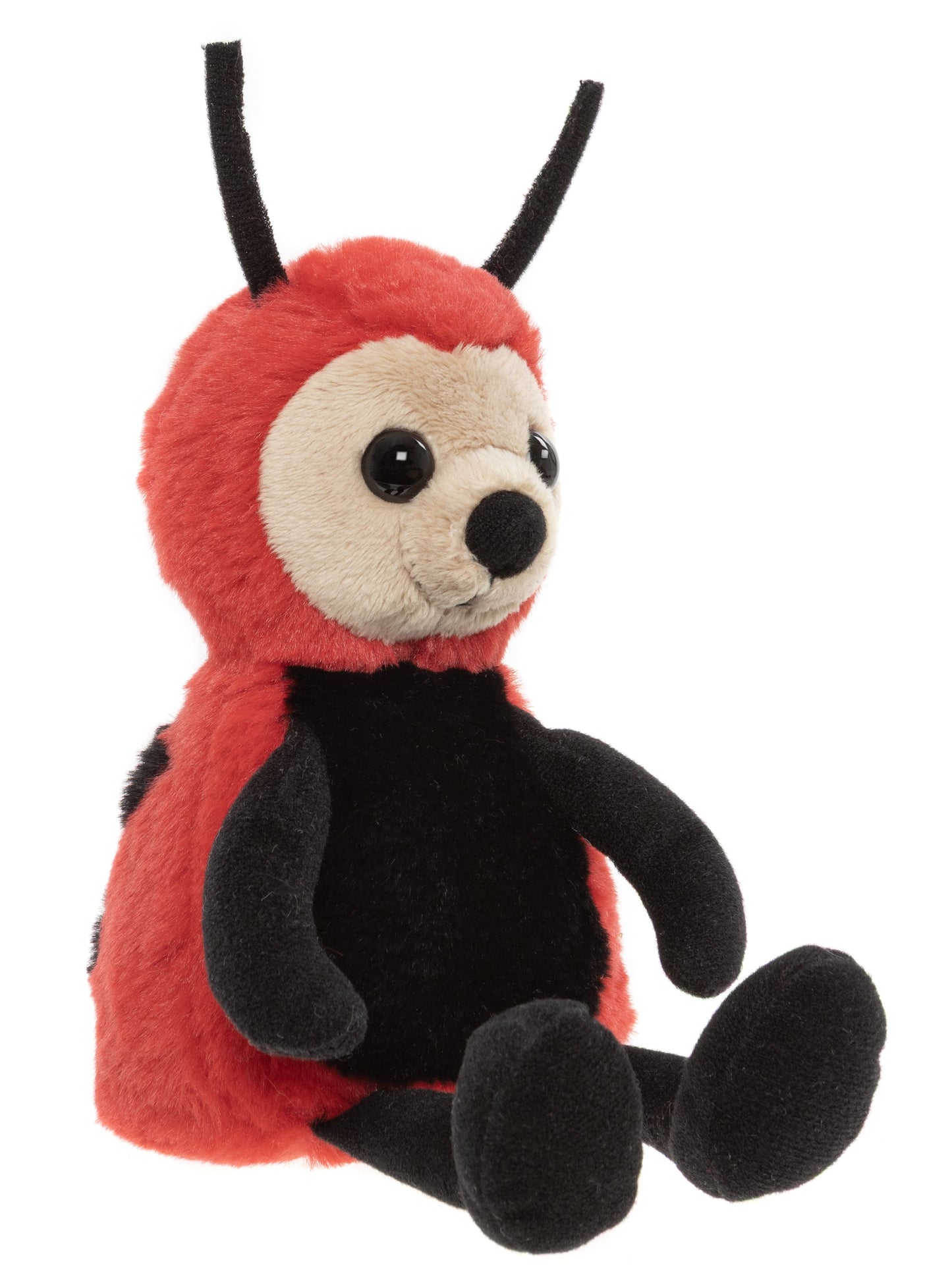 BEAR & ME BY CHARLIE BEARS LEAF LADYBIRD ROSE RED
