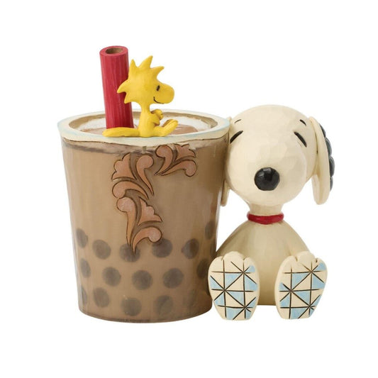 PEANUTS BY JIM SHORE SNOOPY AND WOODSTOCK BOBA