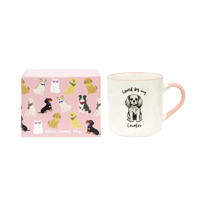 Dog Mug Loved By My Cavalier