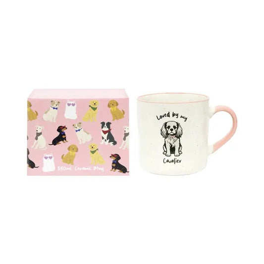 Dog Mug Loved By My Cavalier